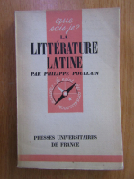 Anticariat: Philippe Poullain - La litterature latine