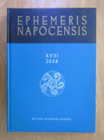 Anticariat: Ephemeris Napocensis (volumul 18)