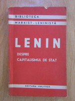 Anticariat: V. I. Lenin - Despre capitalismul de stat
