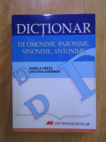 Anticariat: Zorela Creta - Dictionar de omonime, paronime, sinonime, antonime