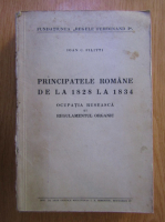 Ioan C. Filitti - Principatele Romane de la 1828 la 1834
