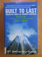 Jim Collins - Built to last. Successful habits of visionary companies