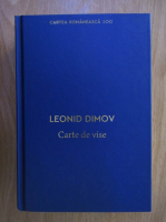 Leonid Dimov - Carte de vise