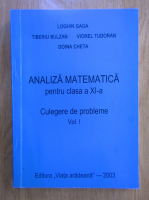 Analiza matematica pentru clasa a XI-a. Culegere de probleme (volumul 1)