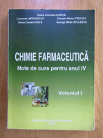 Chimie farmaceutica. Note de curs pentru anul IV (volumul 1)