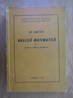 Gh. Siretchi - Analiza matematica (volumul 1)