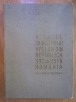 Atlasul cadastrului apelor din Republica Socialista Romania, volumul 2, partea 4. Harta de gospodarire a apelor
