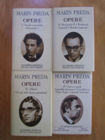 Marin Preda - Opere, volumele 1, 2, 3, 4 (Academia Romana)