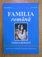 Revista Familia romana, anul 13, nr. 3, 2012