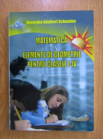 Gheorghe Adalbert Schneider - Matematica. Elemente de geometrie pentru clasele I-IV
