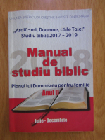 Manual de studiu biblic 2017-2019. Planul lui Dumnezeu pentru familie