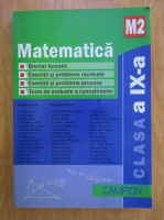 Marius Burtea, Georgeta Burtea - Matematica M2 pentru clasa IX-a