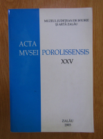 Acta Mvsei Porolissensis (volumul 25)