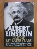 Albert Einstein - Out of my later years