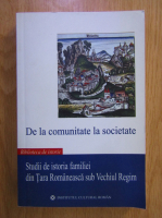 Anticariat: De la comunitate la societate. Studii de istoria familiei din Tara Romaneasca sub Vechiul Regim