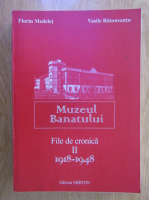 Florin Medelet - Muzeul Banatului. File de cronica, volumul 2 (1918-1949)