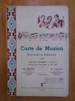 Gr. Magiari - Carte de muzica. Exercitii si cantece pentru clasa IV-a secundara a tuturor scoalelor de baeti si de fete