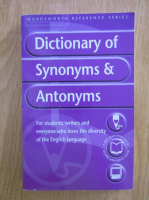 Anticariat: Martin H. Manser - Dictionary of synonyms and antonyms