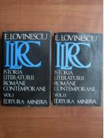 Anticariat: Eugen Lovinescu - Istoria literaturii romane contemporane (2 volume)