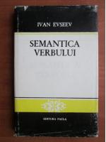 Ivan Evseev - Semantica verbului