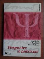 Tony Malim - Perspective in psihologie