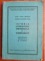 Venera Antonescu - Istoria literaturii universale si comparate