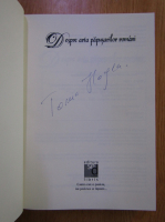 Toma Hogea - Despre arta papusarilor romani. Dialoguri cu maestrii scenei (volumul 4, cu autograful autorului)