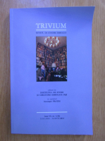 Anticariat: Trivium, revista de gandire simbolica, anul VI, nr. 1 (18), ianuarie-martie 2014