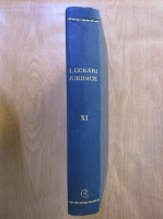 Lucrari juridice, volumul 11 (9 carti colegate)