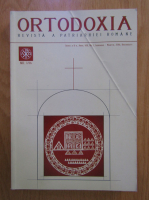 Revista Ortodoxia, anul VIII, nr. 1, ianuarie-martie 2016