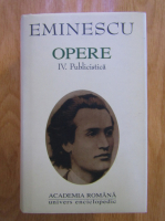 Mihai Eminescu - Opere, vol. 4 (Academia Romana)