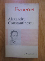 Anticariat: N. Huscariu - Alexandru Constantinescu. Evocari