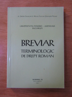 Stefan Cocos - Breviar terminologic de drept roman