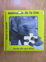 Animalele de la zoo. Puzzle cu animale