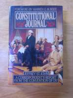 Anticariat: Jeffrey St. John - Constitutional journal. A correspondent's report from the convention of 1787