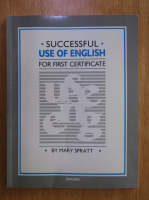 Mary Spratt - Successful use of english for first certificate