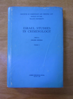 Shlomo Shoham - Israel studies in criminology (volumul 1)