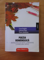 Anticariat: Cezar Boghici - Poezia romaneasca. Antologie de texte comentate si aprecieri critice