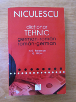 Anticariat: H. G. Freeman, G. Glass - Dictionar tehnic german - roman, roman - german