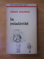 Albert Holenstein - La relativite