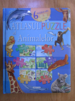 Atlasul puzzle al animalelor (6 puzzle-uri de 24 piese)