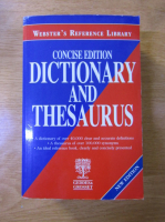 Anticariat: Concise edition dictionary and thesaurus