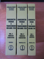 Ladislau Gyemant - Conscriptia fiscala a Transilvaniei din anul 1750 (volumul 2, 3 parti)