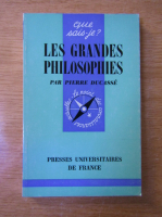 Anticariat: Pierre Ducasse - Les grandes philosophies