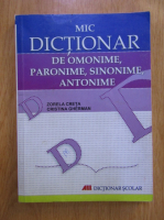 Zorela Creta, Cristina Gherman - Mic dictionar de omonime, paronime, sinonime, antonime