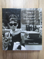 Karen Homer - Things a woman should know about style
