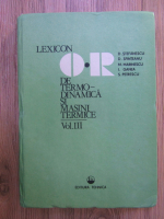 D. Stefanescu - Lexicon de termodinamica si masini termice (volumul 3, O-R)