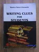 Monica Matei Chesnoiu - Writing clues for students