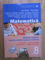 Petre Simion, Victor Nicolae - Matematica. Breviar teoretic. Exercitii si probleme rezolvate, clasa a VIII-a
