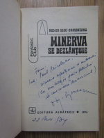Rodica Ojog-Brasoveanu - Minerva se dezlantuie (cu autograful autoarei)